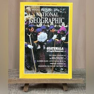 Vtg National Geographic Magazine June 1988 Vol 173 No 6 Guatemala Democracy